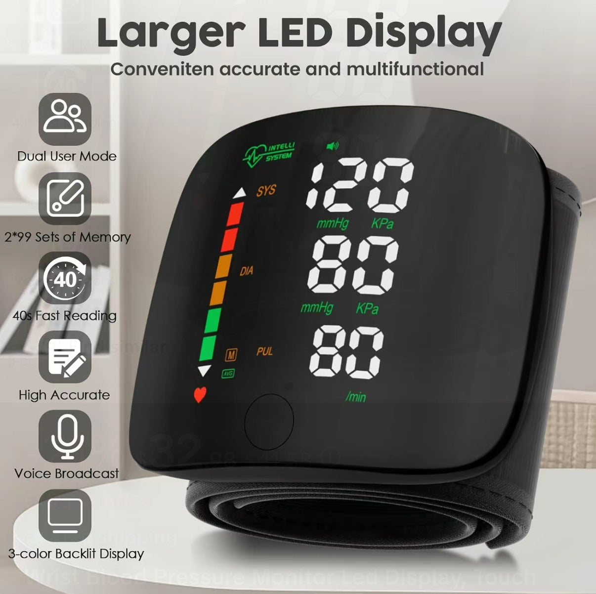 🩺 Blood Pressure Monitor VitalithLabs™